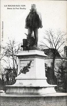 Iconographie - Statue de Paul Baudry