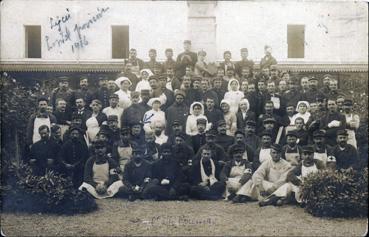 Iconographie - Hôpital provisoire au lycée