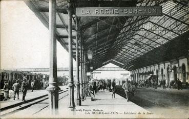 Iconographie - Intérieur de la gare