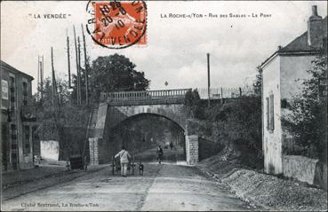 Iconographie - Rue des Sables - Le pont