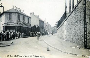 Iconographie - Passage du Tour de France 