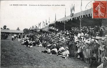 Iconographie - Concours de gymnastique (21 juillet 1907)