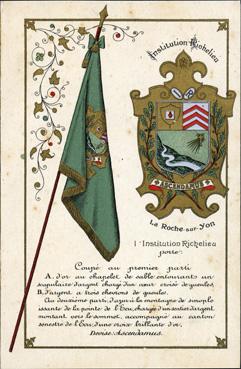 Iconographie - Institution Richelieu - Chant du drapeau