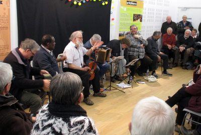 Iconographie - L'Armée du chalut en concert à la Granjagoule