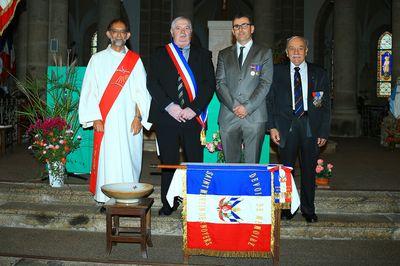 Iconographie - Cérémonie patriotique avec l'UNC 85