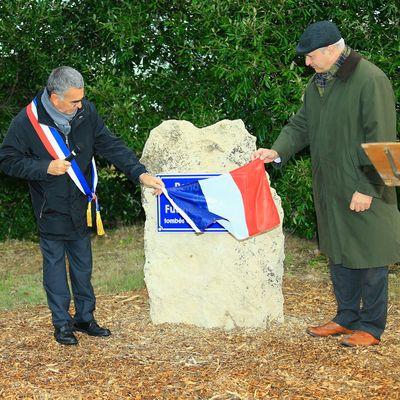 Iconographie - Inauguration de la route des Anciens Combattants avec l'UNC 85