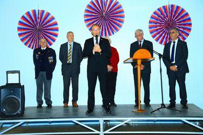 Iconographie - Inauguration de la route des Anciens Combattants avec l'UNC 85