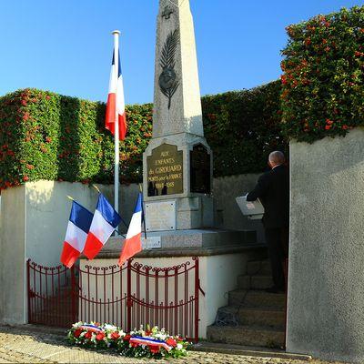 Iconographie - Remise du Drapeau Devoir de Mémoire du Girouard