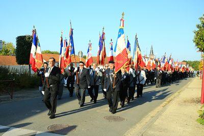 Iconographie - Remise du Drapeau Devoir de Mémoire du Girouard