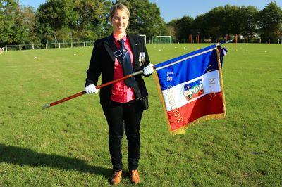 Iconographie - Remise du Drapeau Devoir de Mémoire du Girouard