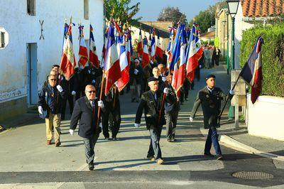 Iconographie - Remise du Drapeau Devoir de Mémoire de Corpe