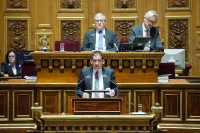 Iconographie - Intervention au Sénat de Didier Mandelli, sénateur de la Vendée