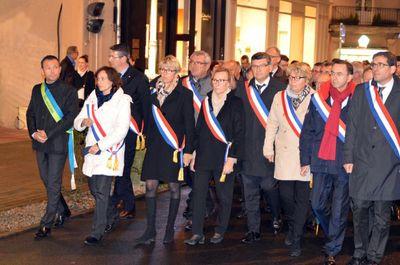 Iconographie - Marche en hommage des victimes de l'attentat du Bataclan