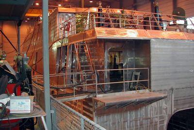 Iconographie - Construction du premier catamaran, par les chantiers Fejllstrand, Norvège