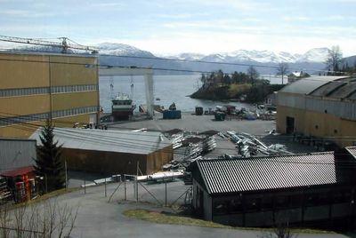 Iconographie - Chantier Fejllstrand, Norvège, pour la construction du premier catamaran