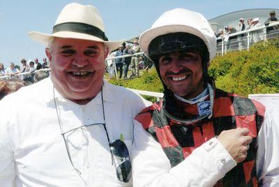 Iconographie - Jean-Jacques Robreteau et Eric Raffin à l'hippodrome