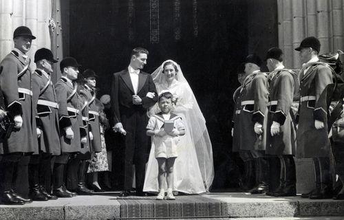 Iconographie - Le Bien-Allé lors d'un mariage à Saint-Clément