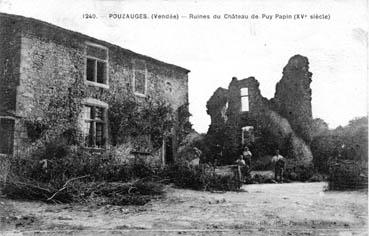 Iconographie - Ruines du château du Puy-Papin