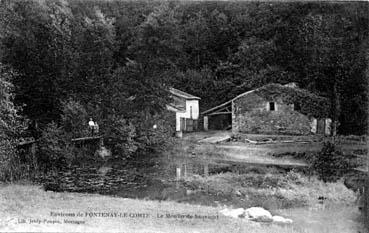 Iconographie - Environs de Fontenay-le-Comte - Le Moulin Sauvaget