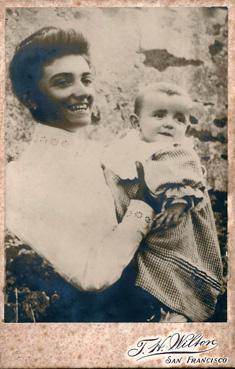 Iconographie - Alice Henry et son fils Amand