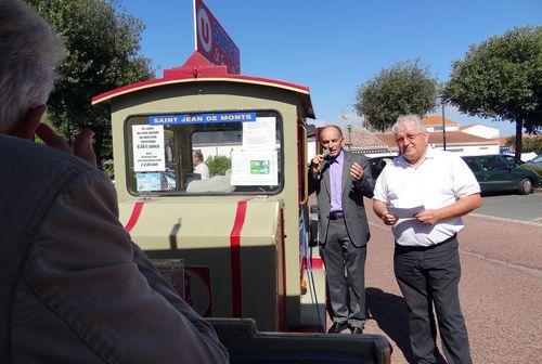 Iconographie - Journée européenne du patrimoine - Visite de Saint-Jean-de-Monts en petit train