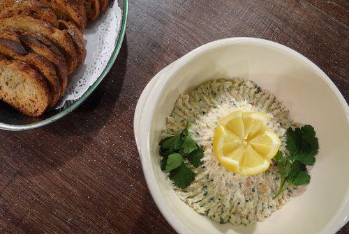 Iconographie - Rillettes de haddock, selon le restaurant Le Poucton