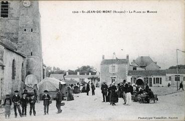 Iconographie - La place du Marché