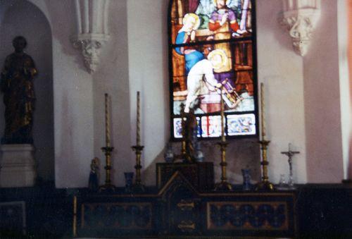 Iconographie - Chapelle de la Pélissonnière, 1868 (intérieur)