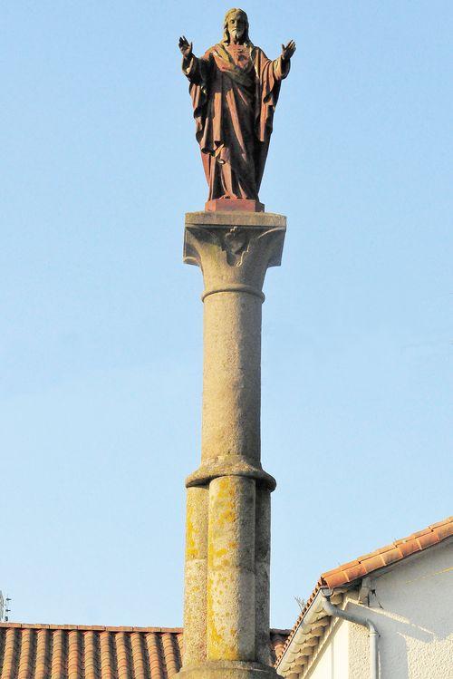 Iconographie - Statue du Sacré Cœur - Mission 1920