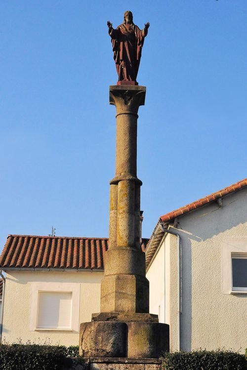 Iconographie - Statue du Sacré Cœur - Mission 1920