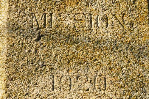 Iconographie - Statue du Sacré Cœur - Mission 1920