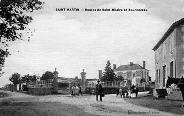 Iconographie - Route de St Hilaire et de Bournezeau