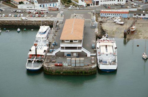 Iconographie - La gare maritime vue aérienne