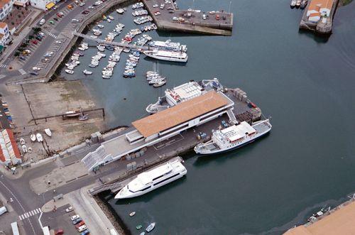 Iconographie - La gare maritime vue aérienne