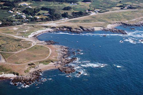 Iconographie - Pointe de la Père et derrière l'entrée du port de la Meule 