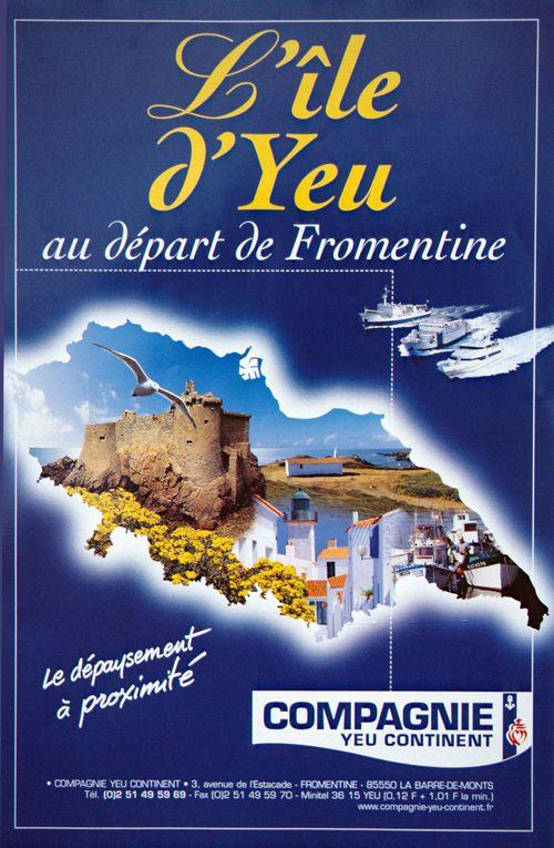 Iconographie - Affiche de la Compagnie Yeu Continent