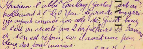 Iconographie - Note sur la venue de M. Guist'hau
