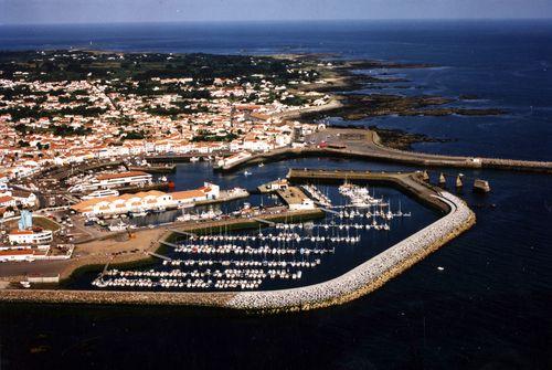 Iconographie - Port-Joinville vu du ciel