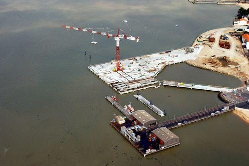 Iconographie - Chantier du port de Fromentine