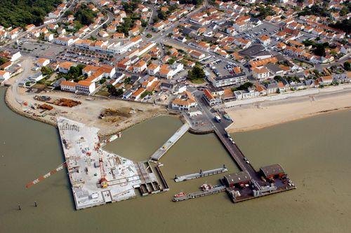 Iconographie - Chantier du port de Fromentine