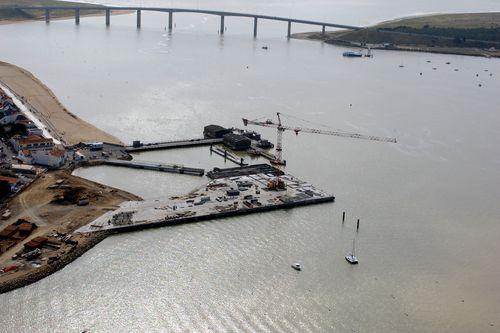 Iconographie - Chantier du port de Fromentine