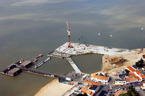 Iconographie - Chantier du port de Fromentine