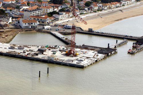 Iconographie - Chantier du port de Fromentine