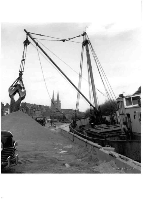 Iconographie - Sablier quai de l'Odet en 1961