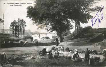 Iconographie - Lavoir breton aux Plomarch's