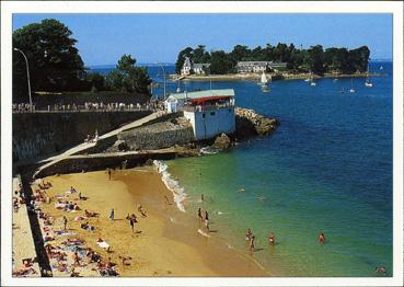 Iconographie - La plage des Dames et l'île Tristan