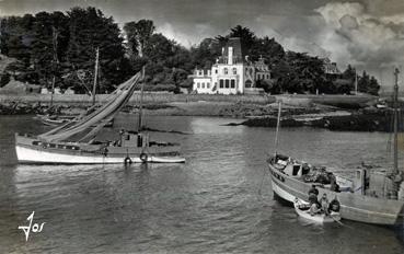 Iconographie - Les sardiniers devant l'île Tristan