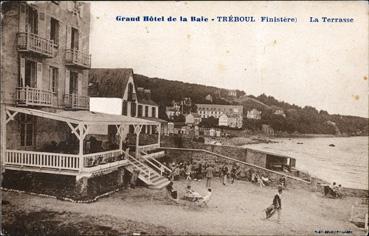Iconographie - Grand Hôtel de la Baie - La terrasse