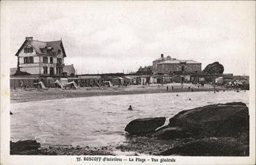 Iconographie - La plage - Vue générale