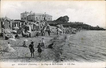 Iconographie - La plage de Roc'h-Kroum